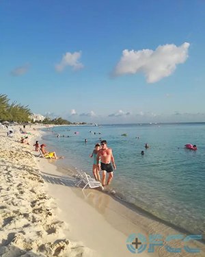 开曼群岛的沙滩